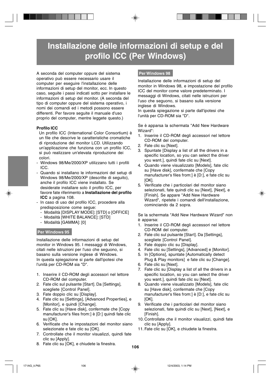 Sharp LL-171A User Manual | Page 106 / 140