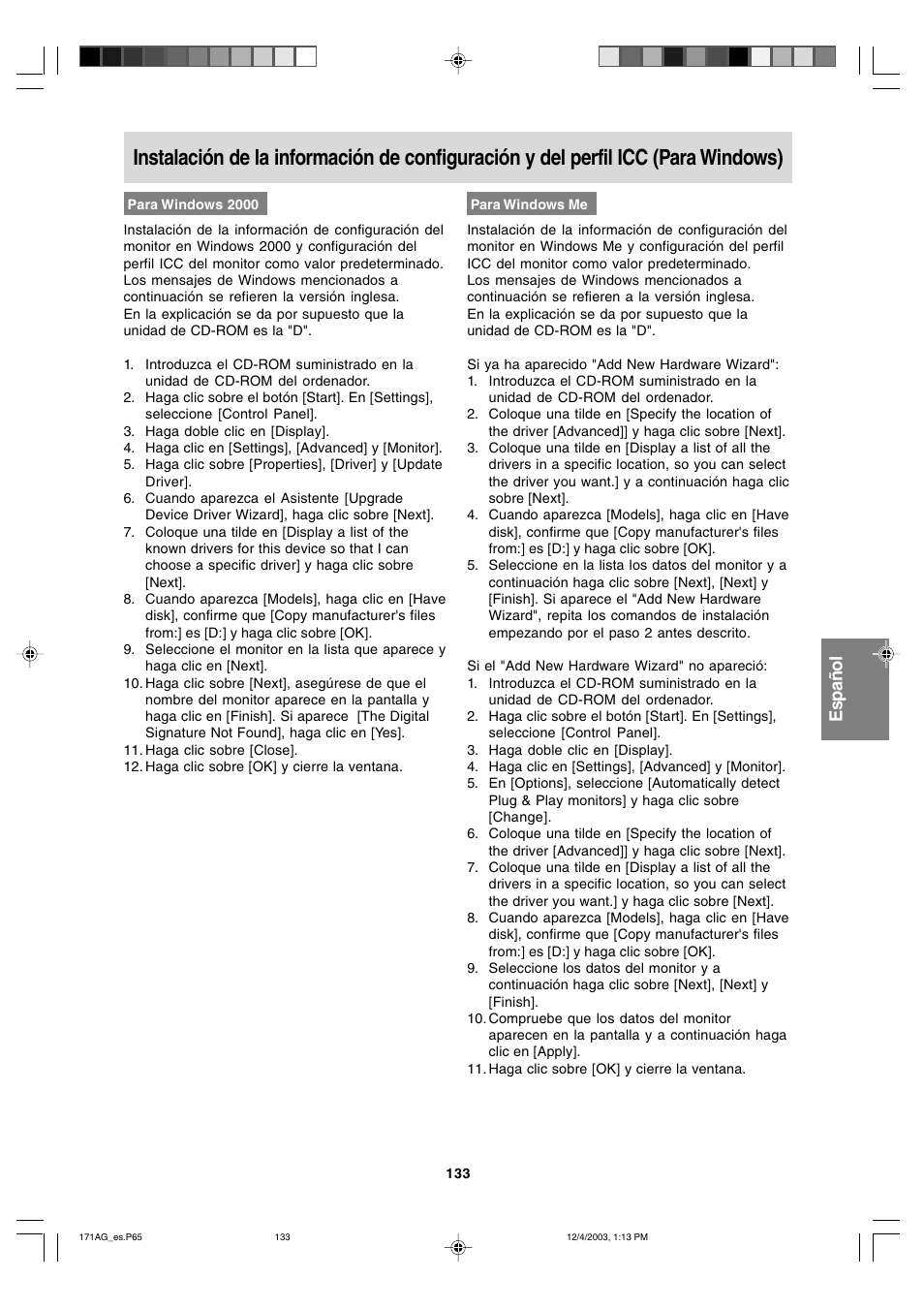 Sharp LL-171A User Manual | Page 133 / 140