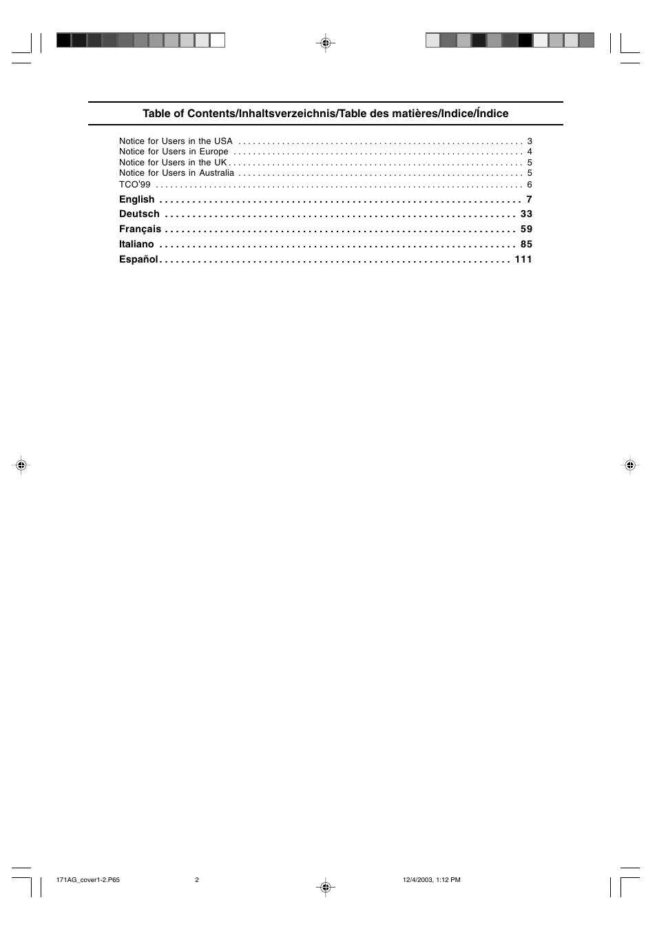 Sharp LL-171A User Manual | Page 2 / 140