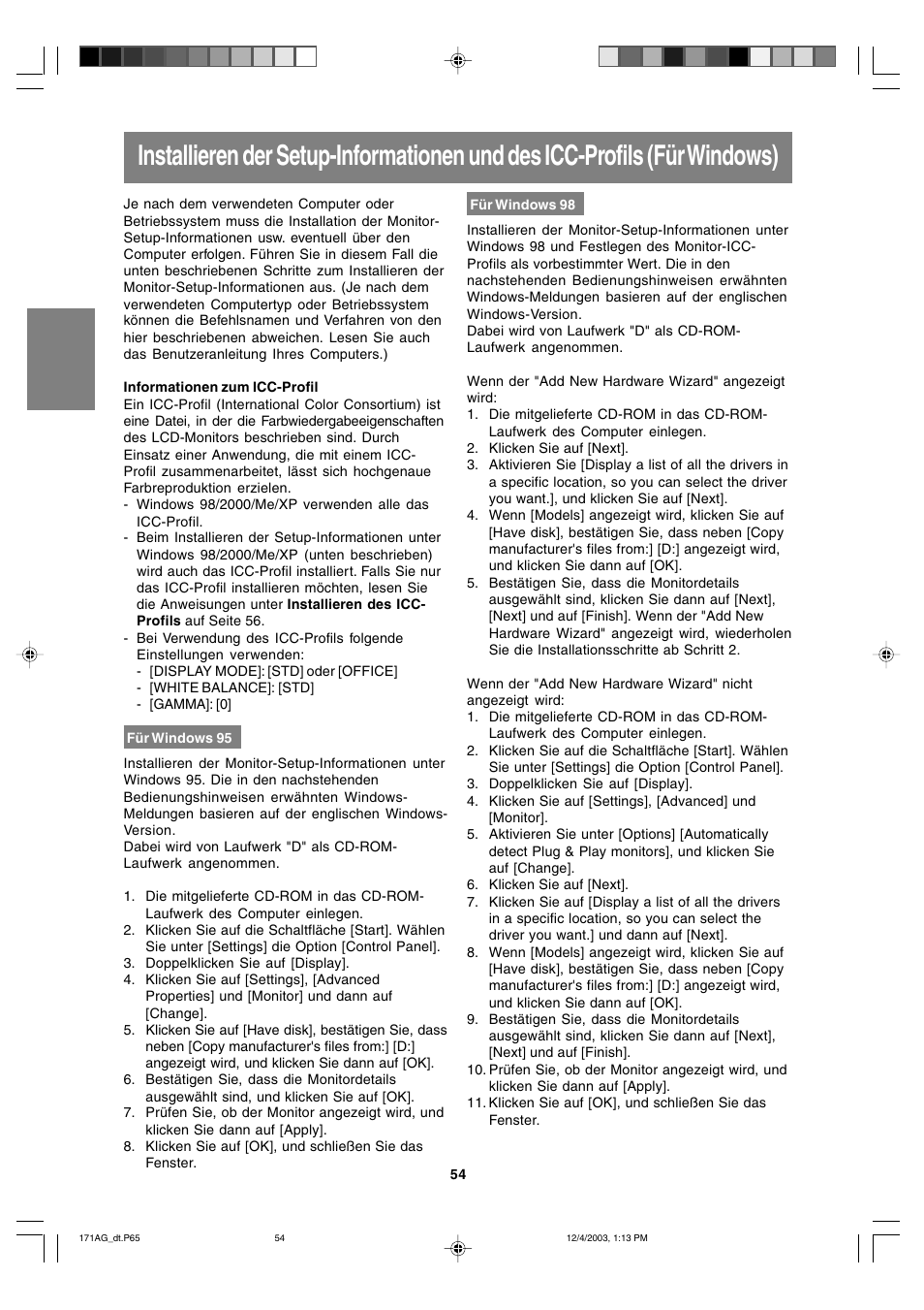 Sharp LL-171A User Manual | Page 54 / 140