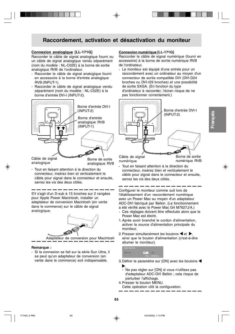 Sharp LL-171A User Manual | Page 65 / 140