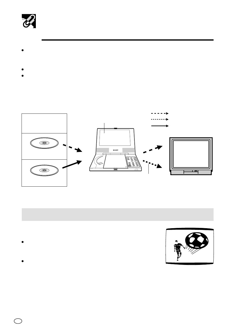 Ntsc disc playback on a pal tv | Sharp DV-L70BL User Manual | Page 19 / 99