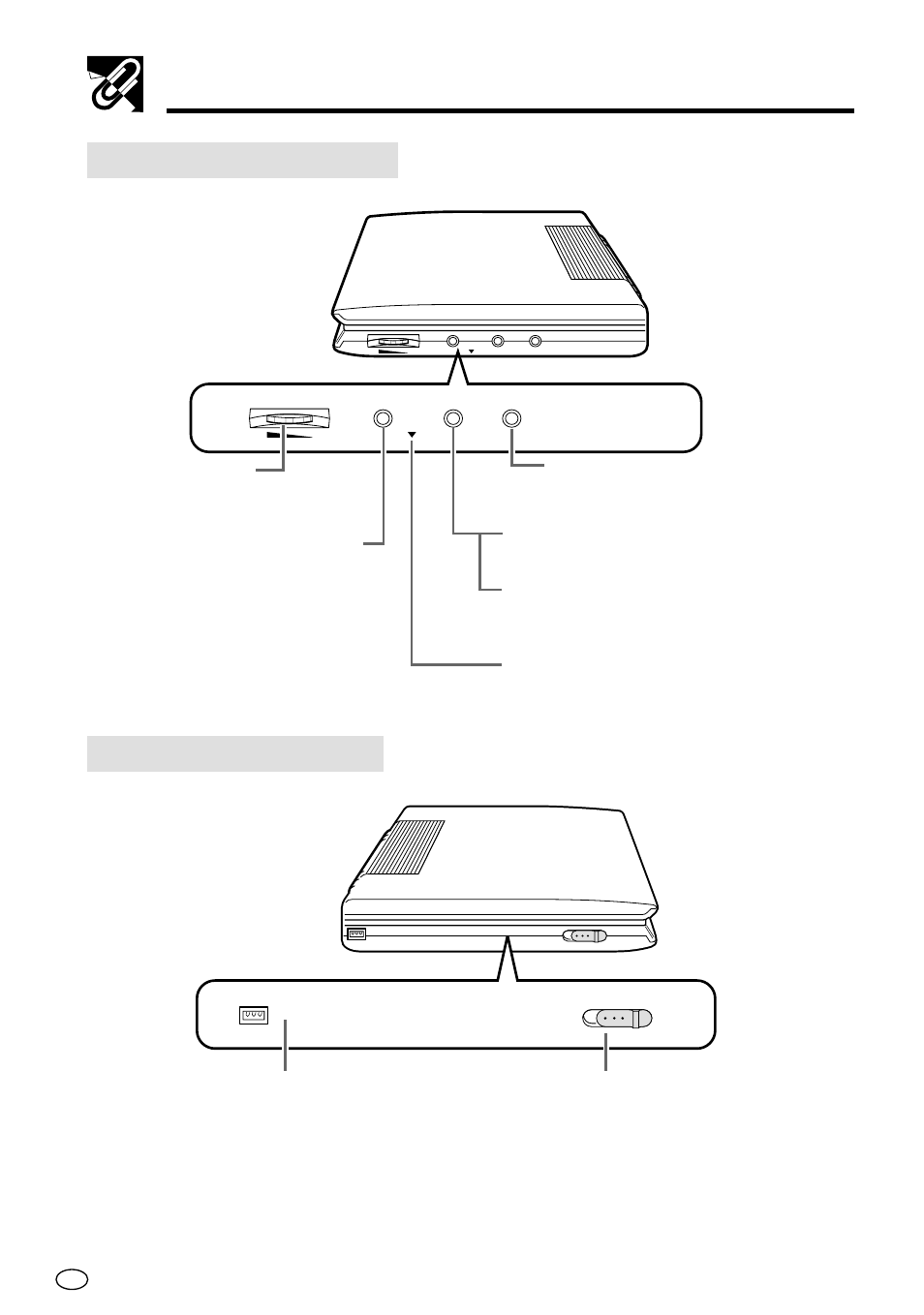 General guide, Dvd player - right side, Dvd player - left side | Sharp DV-L70BL User Manual | Page 27 / 99