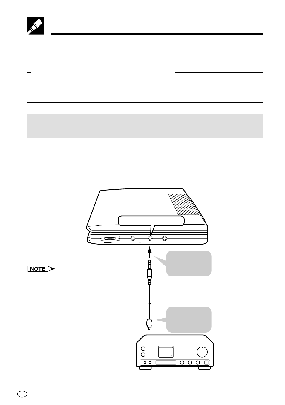 Connecting to audio equipment, Helpful hints | Sharp DV-L70BL User Manual | Page 35 / 99