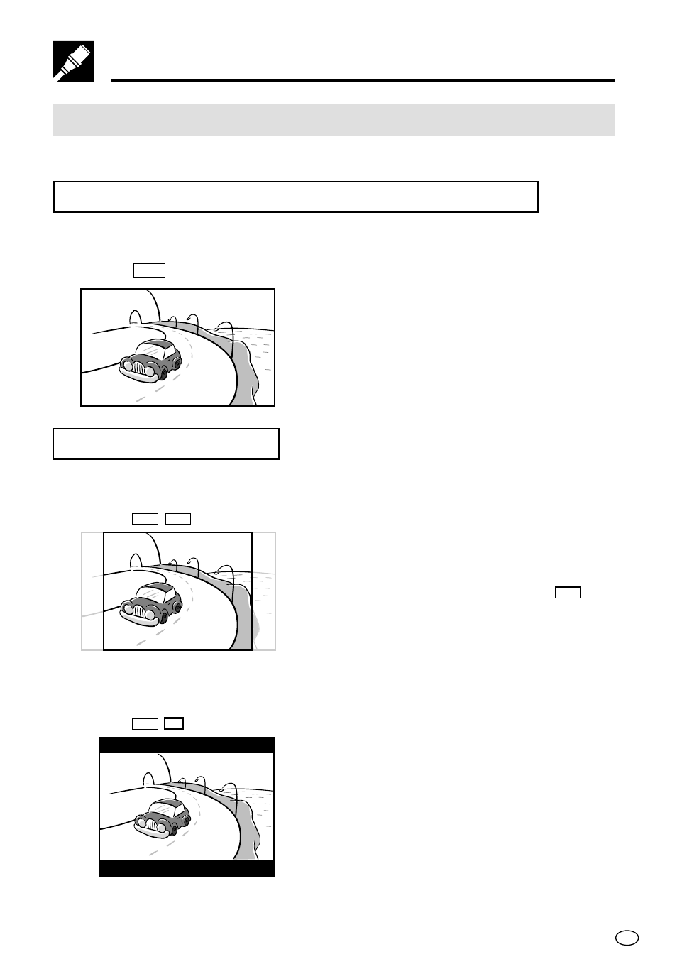 Tv mode set setting, Using a 16:9 wide image, Using pan scan | Using letter box, Viewing on a 4:3 size tv | Sharp DV-L70BL User Manual | Page 46 / 99