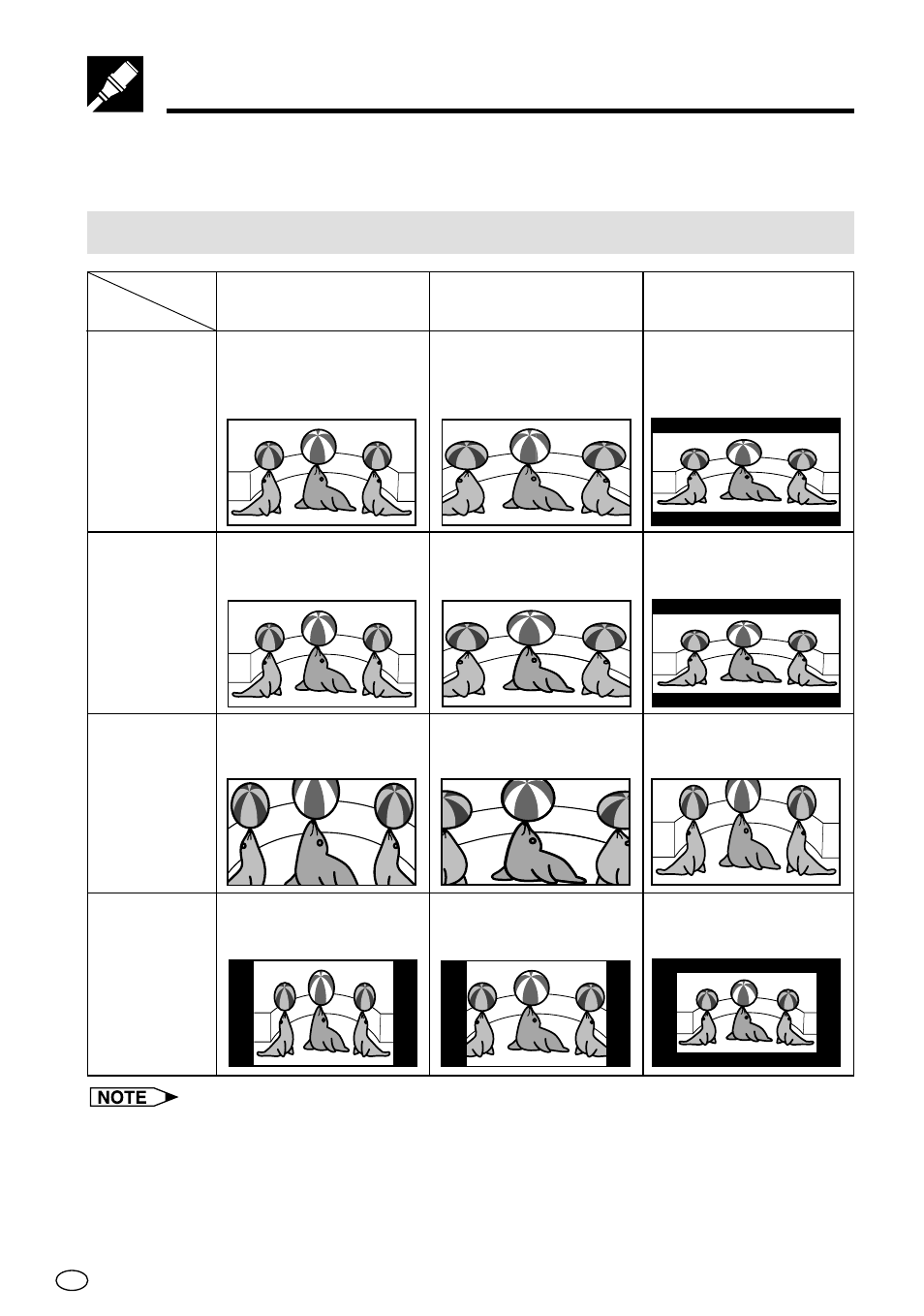 Screen size setting | Sharp DV-L70BL User Manual | Page 55 / 99