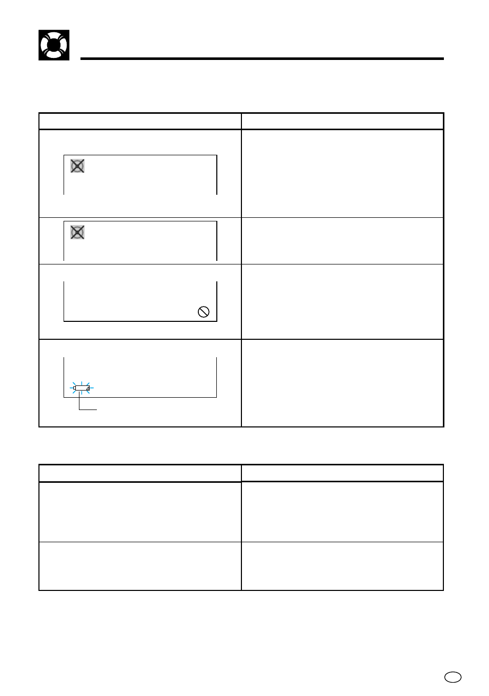 Error indicators and warnings | Sharp DV-L70BL User Manual | Page 94 / 99