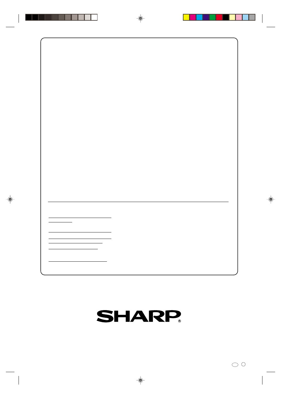 Consumer limited warranty | Sharp EC-6312P User Manual | Page 8 / 12