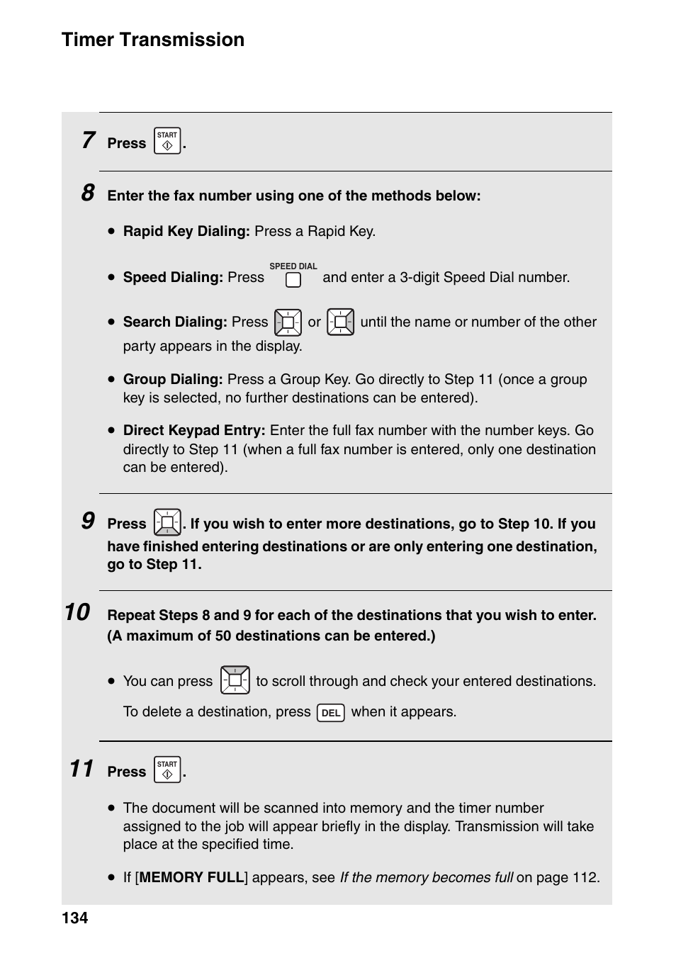 Timer transmission | Sharp FO-IS125N User Manual | Page 136 / 179