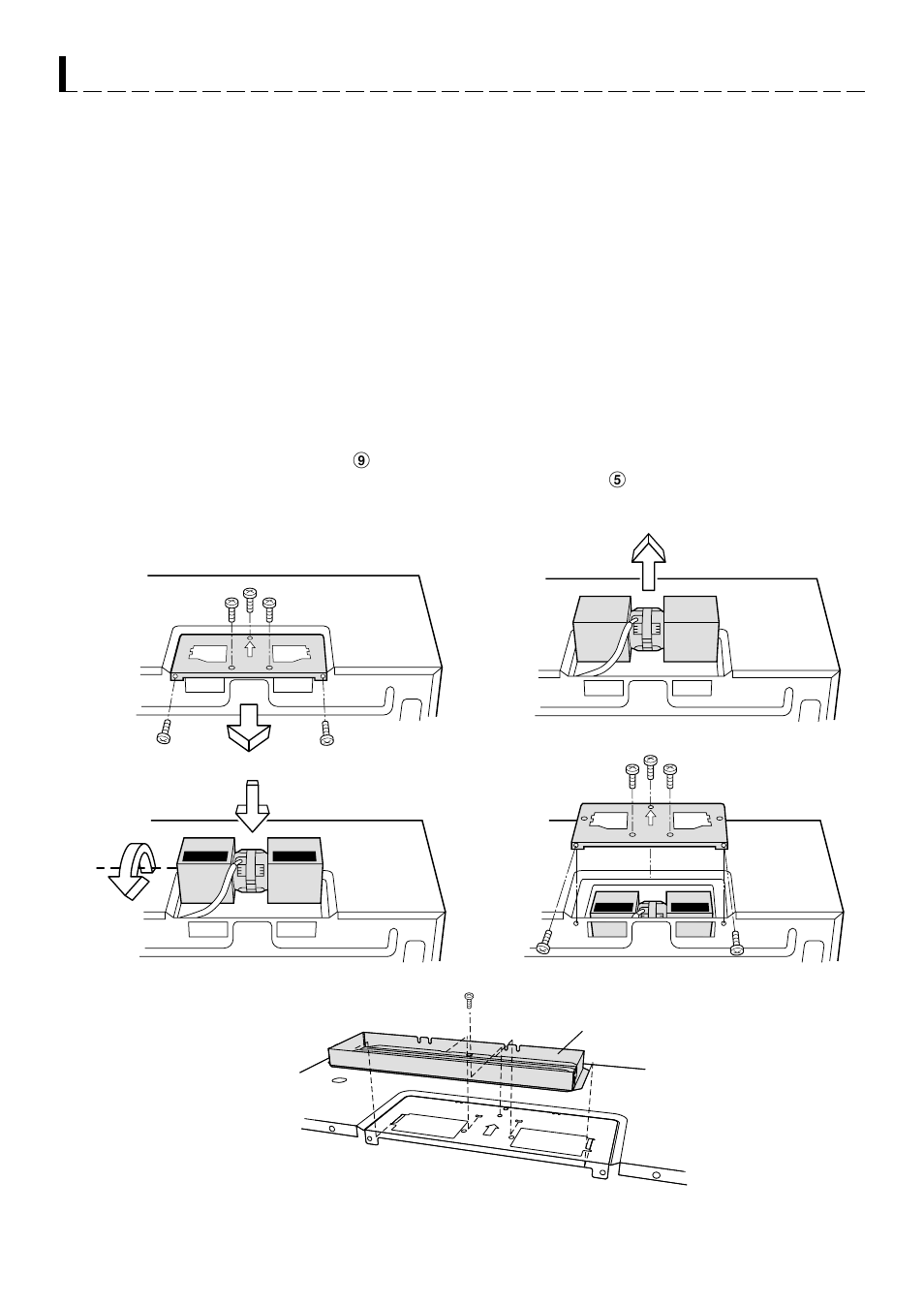 C) vertical exhaust: outside ventilation | Sharp R-1501 User Manual | Page 11 / 40