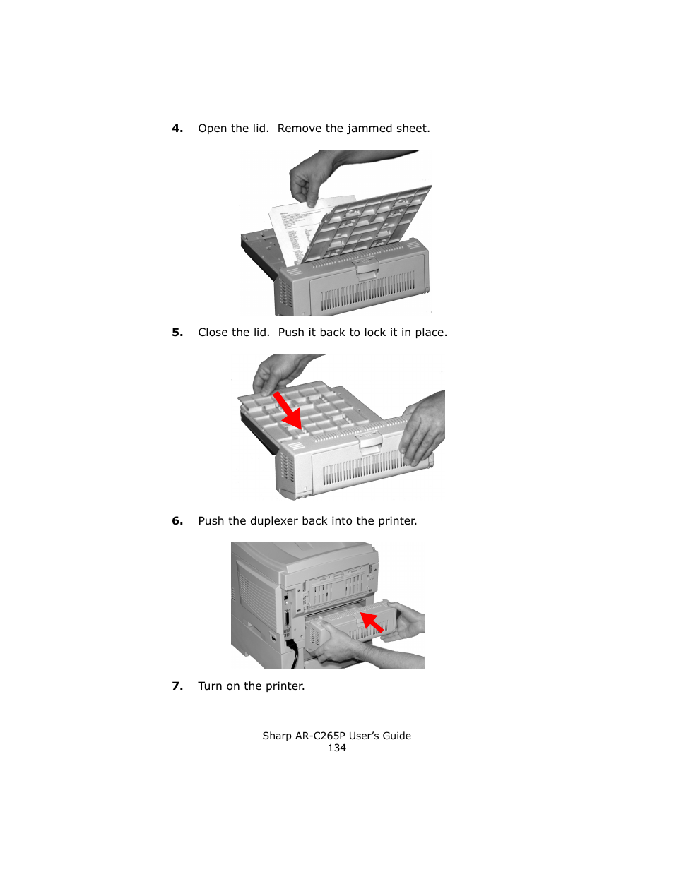 Sharp AR-C265P User Manual | Page 134 / 310