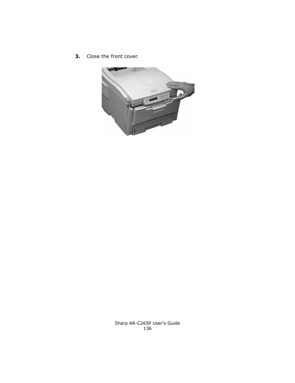 Sharp AR-C265P User Manual | Page 136 / 310