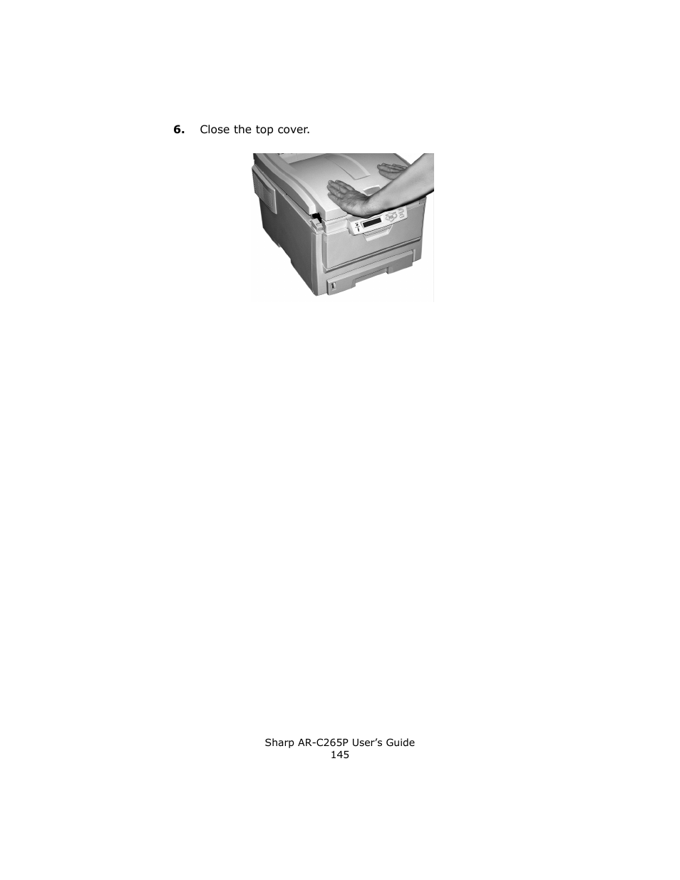 Sharp AR-C265P User Manual | Page 145 / 310