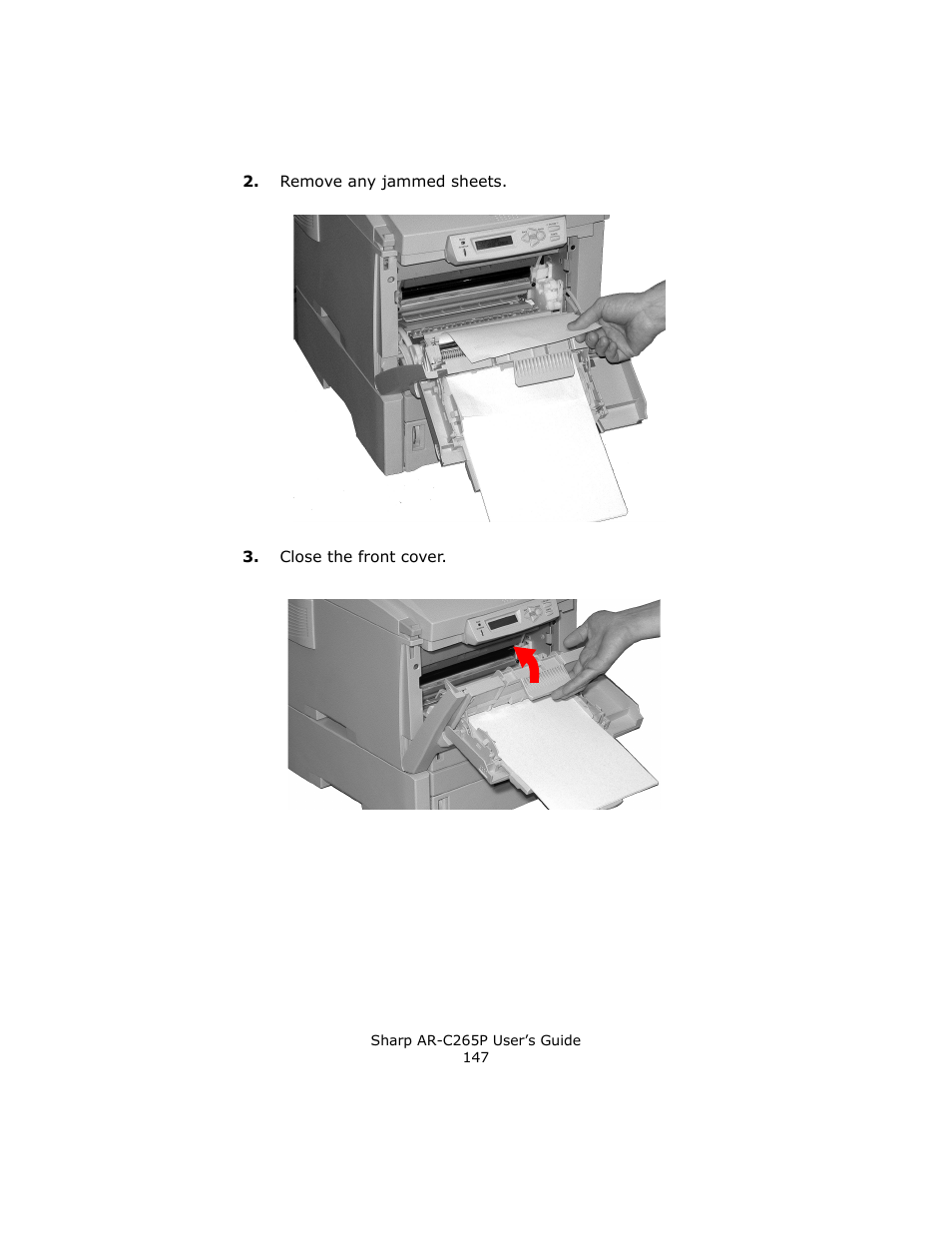 Sharp AR-C265P User Manual | Page 147 / 310