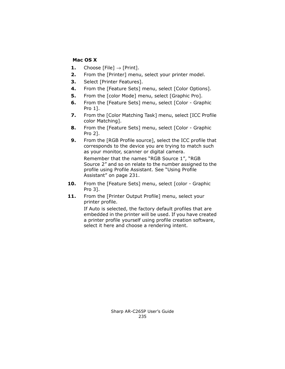 Sharp AR-C265P User Manual | Page 235 / 310