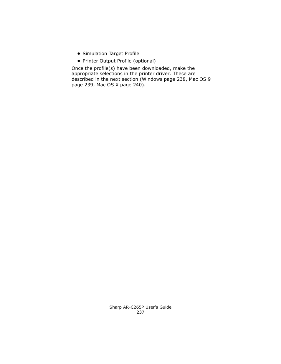 Sharp AR-C265P User Manual | Page 237 / 310