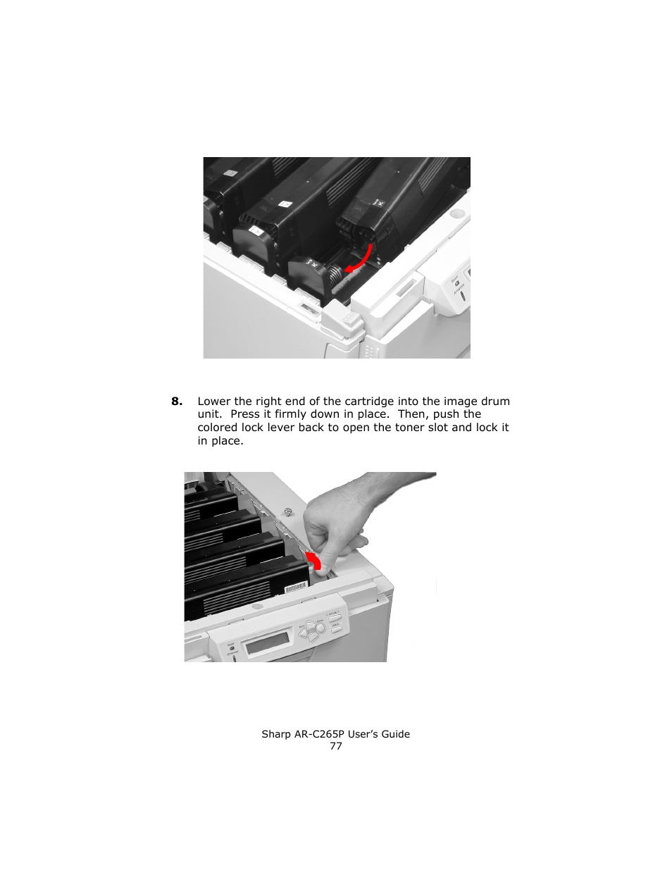Sharp AR-C265P User Manual | Page 77 / 310