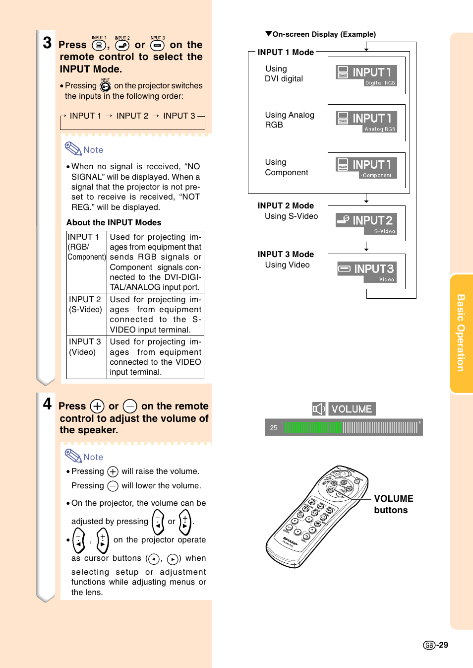 Sharp PG-M20X User Manual | Page 33 / 86