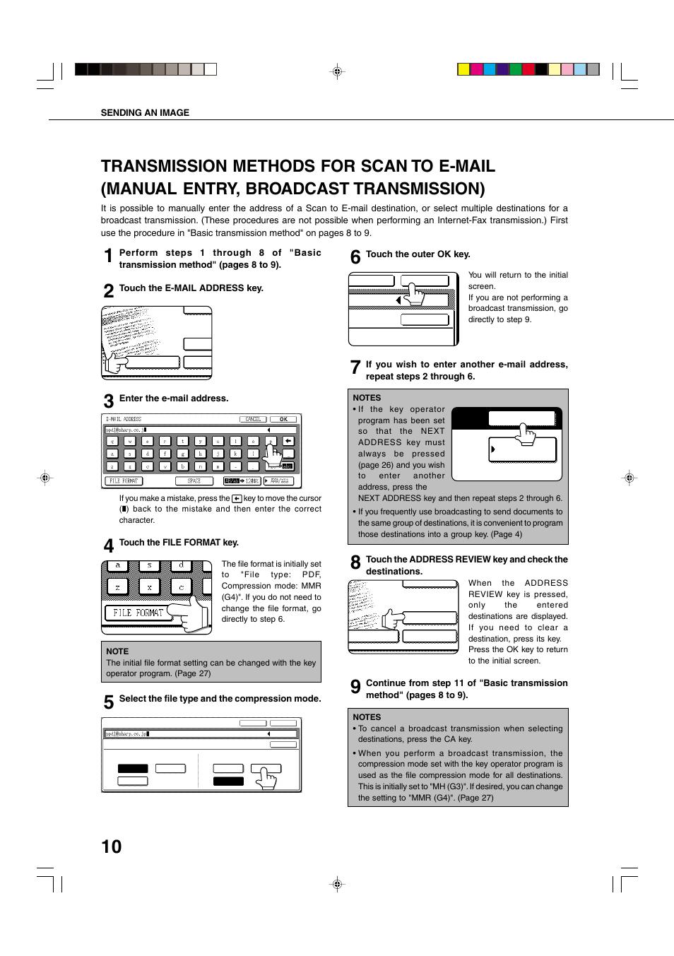 Sharp 4501 User Manual | Page 12 / 32