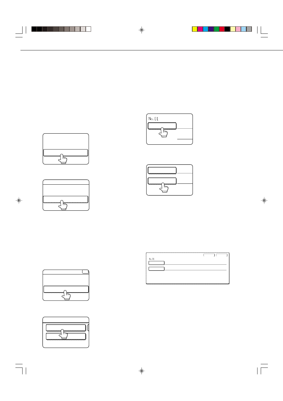 Storing sender information, Editing and deleting sender information | Sharp 4501 User Manual | Page 24 / 32