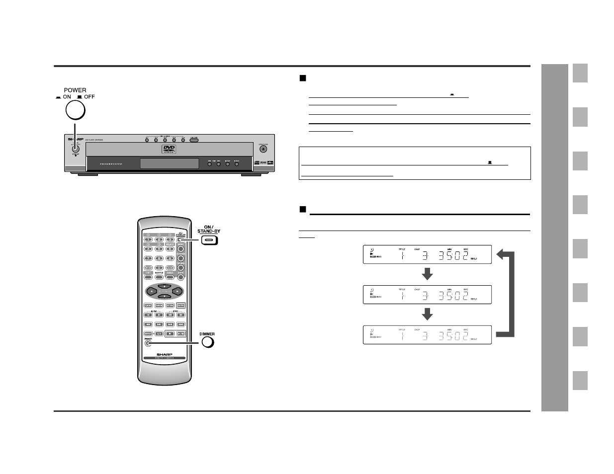 General control | Sharp DV-AT4000 User Manual | Page 21 / 40