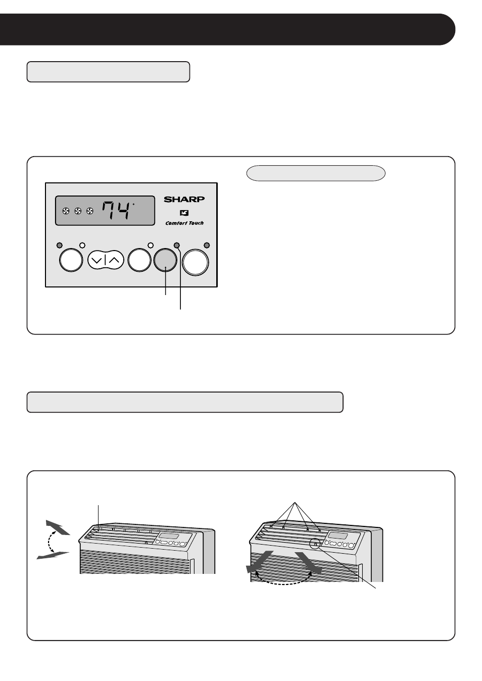 Energy saver to change air flow direction, How to operate | Sharp ROOM AIR CONDITIONER AF-S80CX User Manual | Page 13 / 20