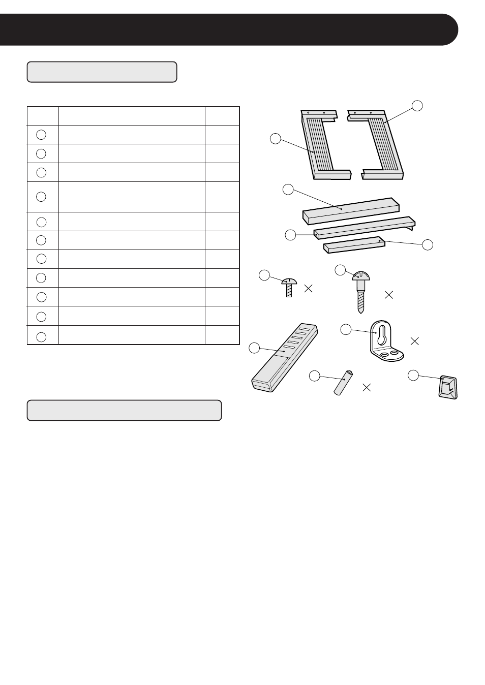 Accessories, Suggested tools | Sharp ROOM AIR CONDITIONER AF-S80CX User Manual | Page 5 / 20