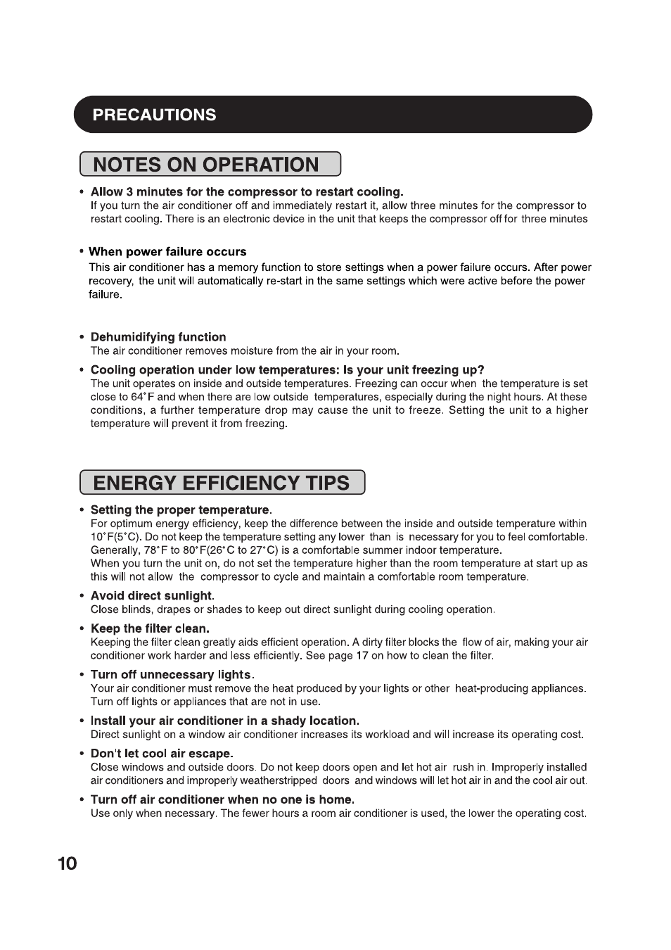 Sharp AF-Q80RX User Manual | Page 10 / 20