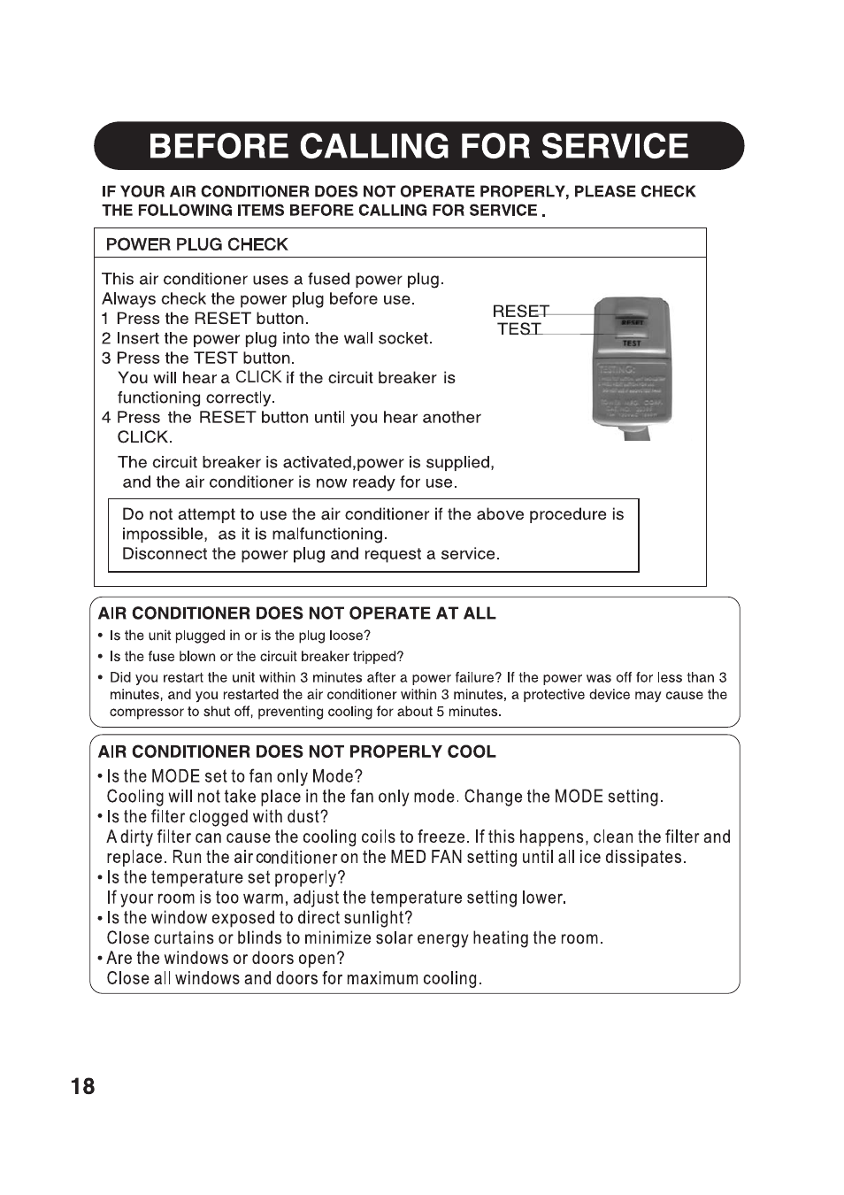 Sharp AF-Q80RX User Manual | Page 18 / 20