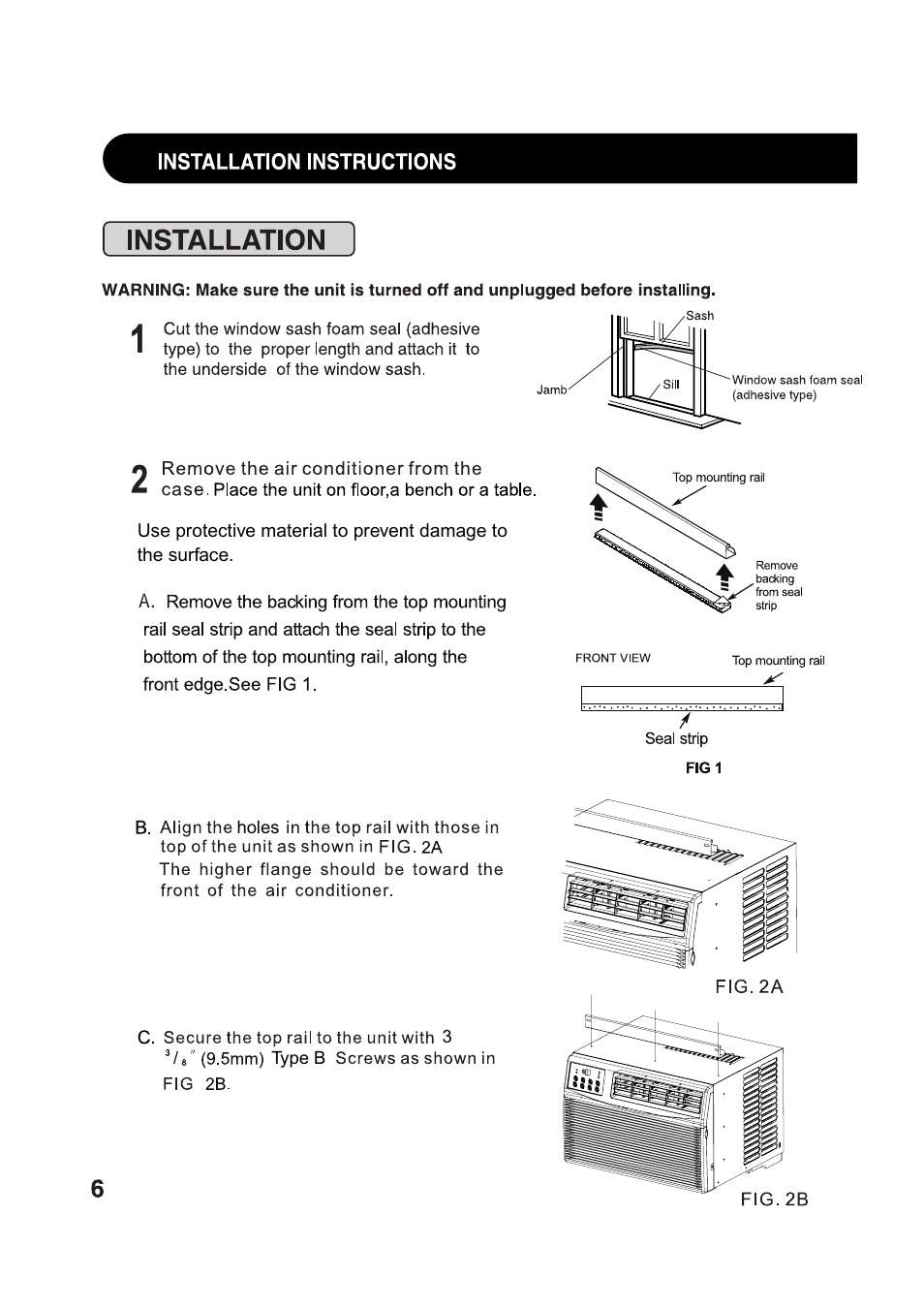 Sharp AF-Q80RX User Manual | Page 6 / 20