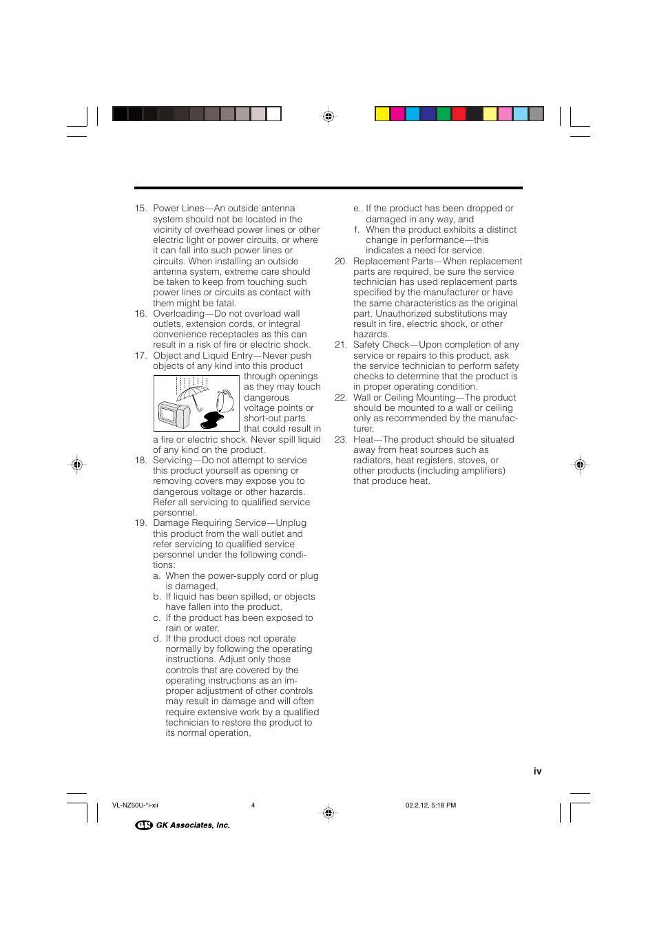 Sharp VL-NZ50U User Manual | Page 5 / 84