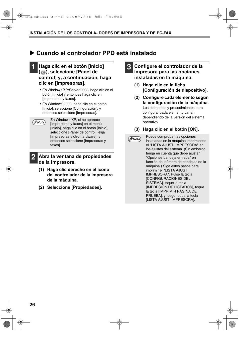 X cuando el controlador ppd está instalado | Sharp MX-PB12 User Manual | Page 112 / 172