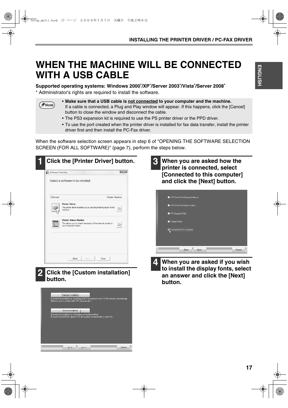 Sharp MX-PB12 User Manual | Page 19 / 172