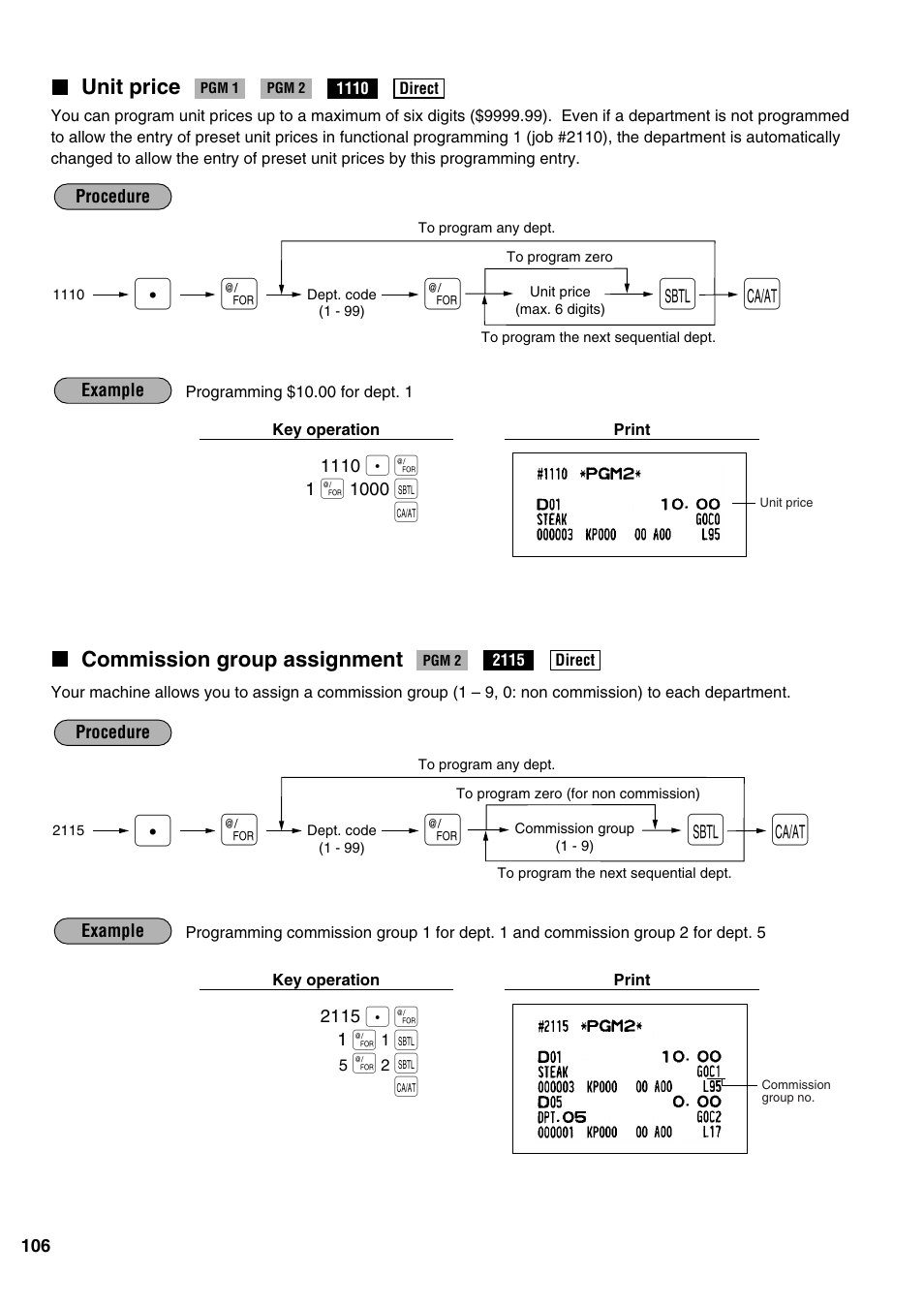 Sharp ER-A520 User Manual | Page 108 / 229