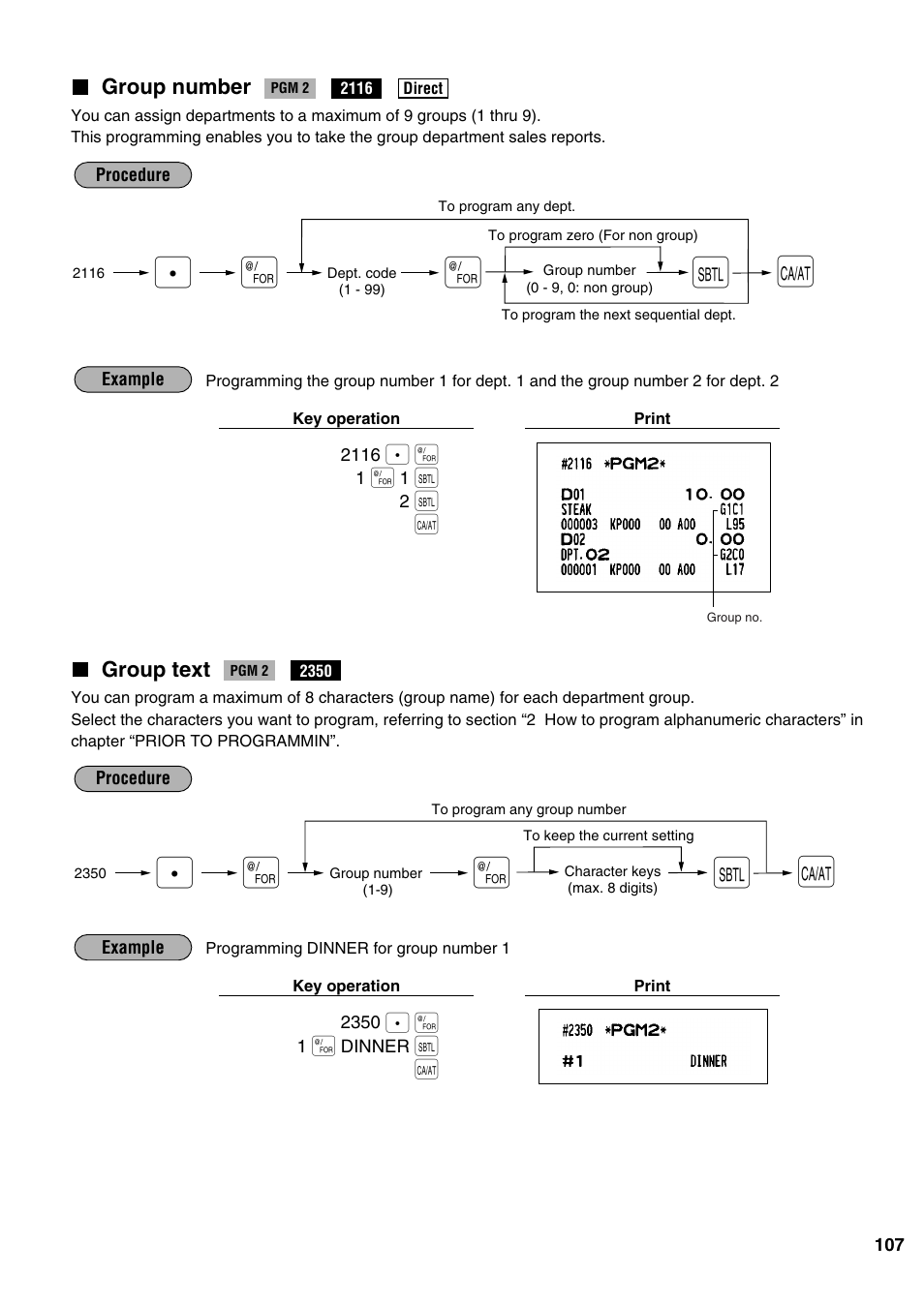 Sharp ER-A520 User Manual | Page 109 / 229