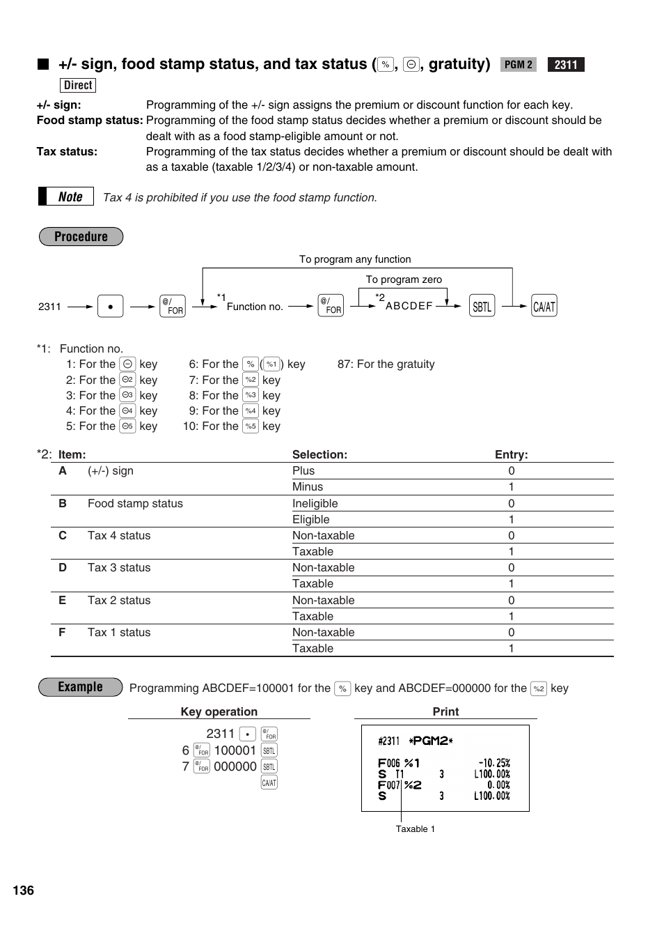 Sharp ER-A520 User Manual | Page 138 / 229