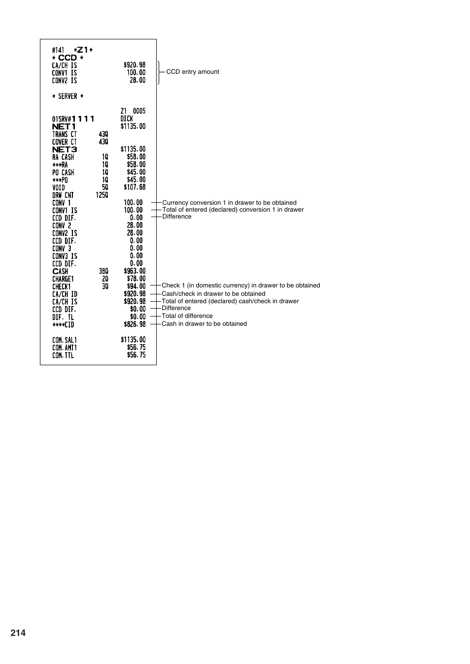 Sharp ER-A520 User Manual | Page 216 / 229