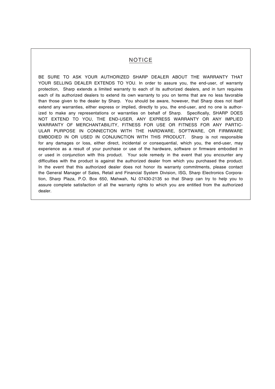 Sharp ER-A520 User Manual | Page 228 / 229