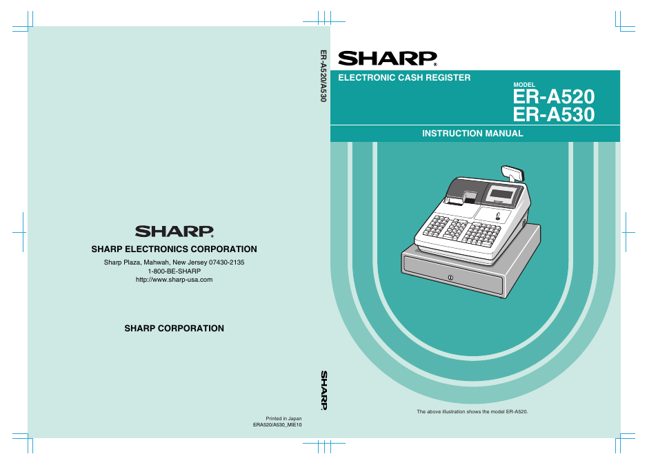 Sharp ER-A520 User Manual | Page 229 / 229