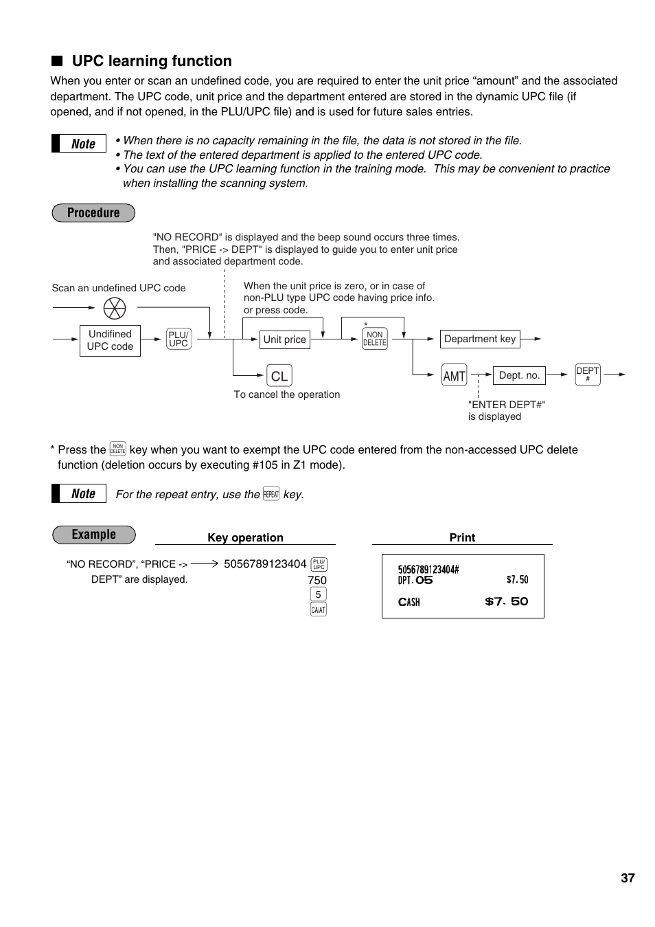 Sharp ER-A520 User Manual | Page 39 / 229