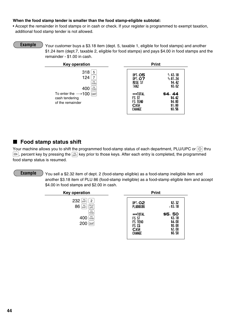 Sharp ER-A520 User Manual | Page 46 / 229
