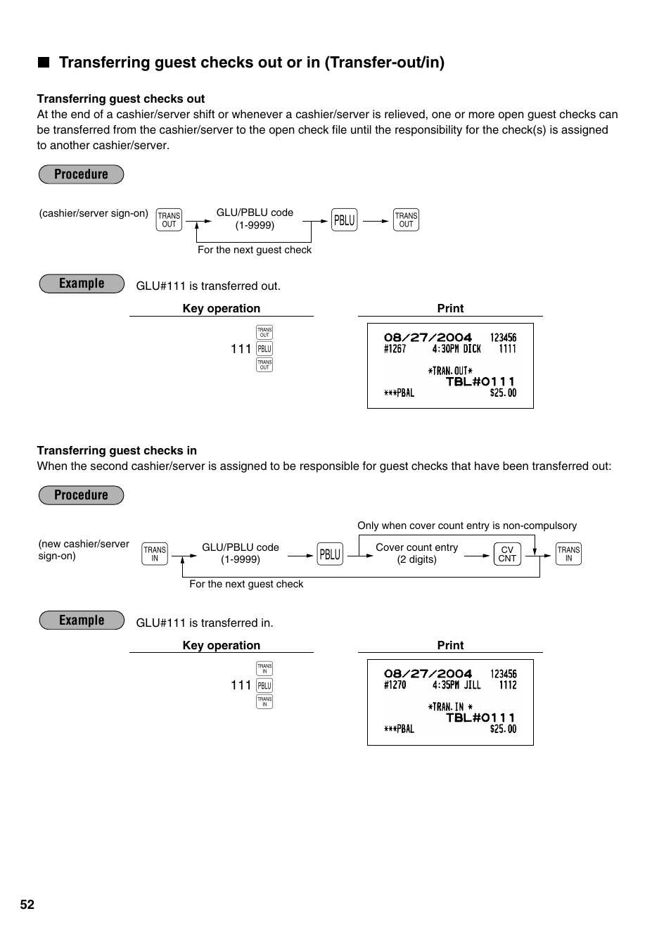 Sharp ER-A520 User Manual | Page 54 / 229