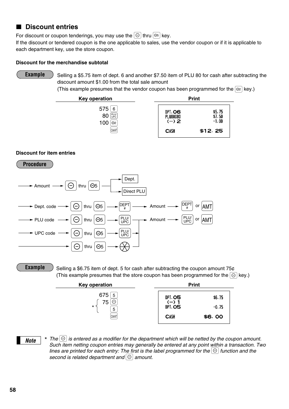 Sharp ER-A520 User Manual | Page 60 / 229
