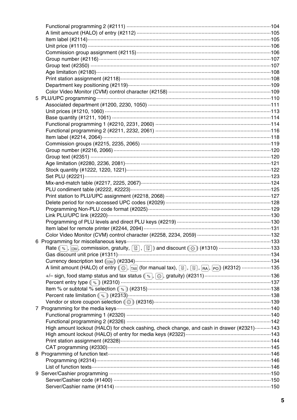 Sharp ER-A520 User Manual | Page 7 / 229