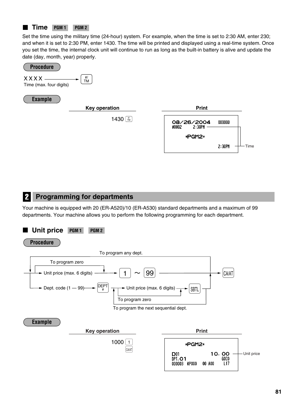 Iа з | Sharp ER-A520 User Manual | Page 83 / 229