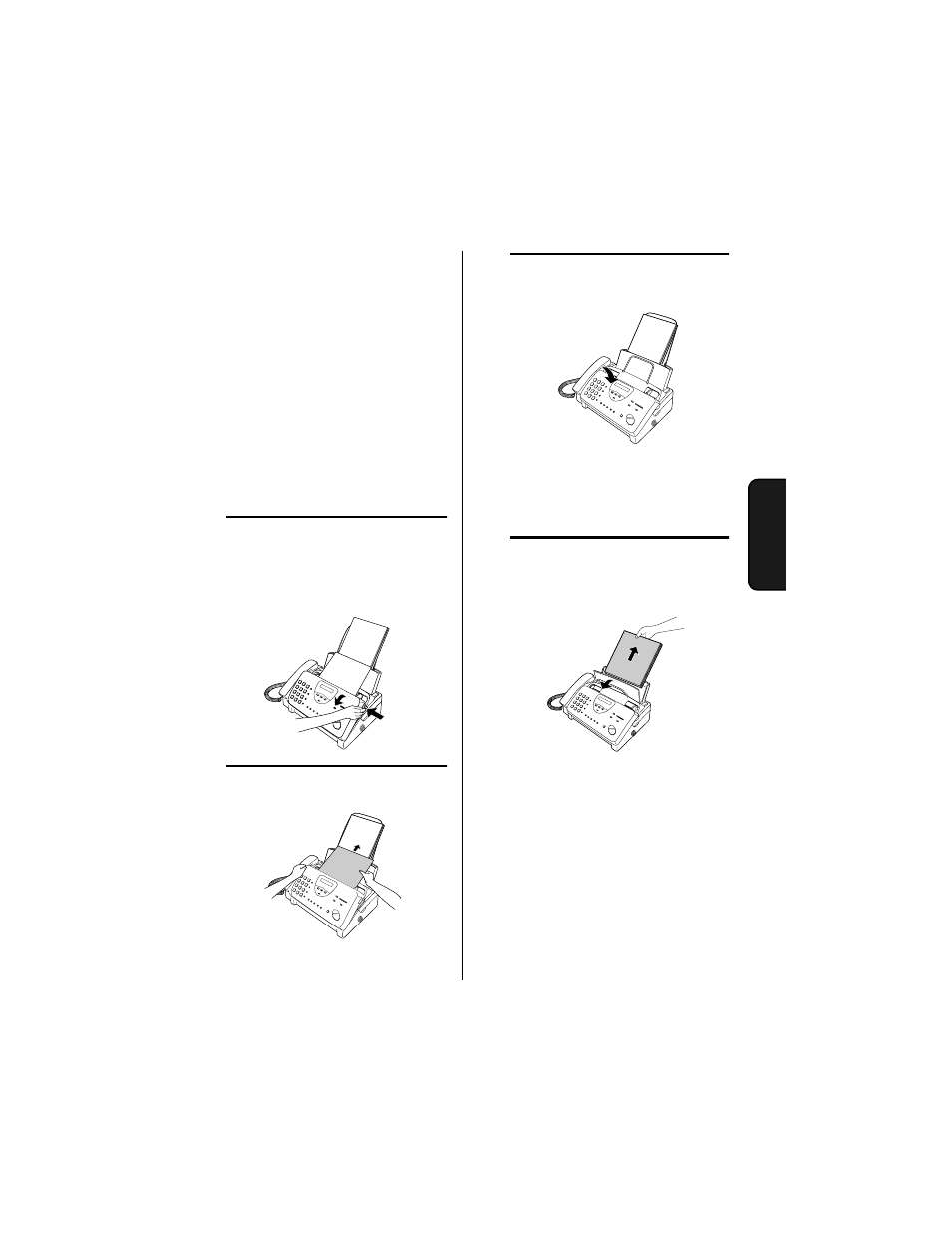 Clearing paper jams | Sharp UX-465L User Manual | Page 119 / 136