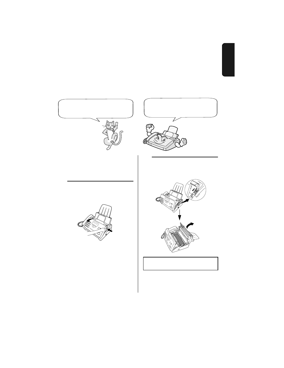 Loading the imaging film | Sharp UX-465L User Manual | Page 15 / 136