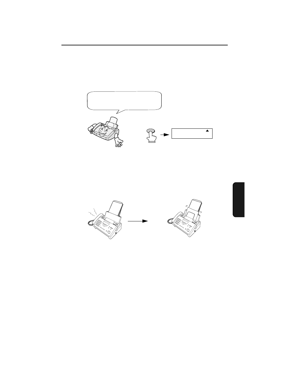 Receiving documents, Using fax mode | Sharp UX-465L User Manual | Page 73 / 136