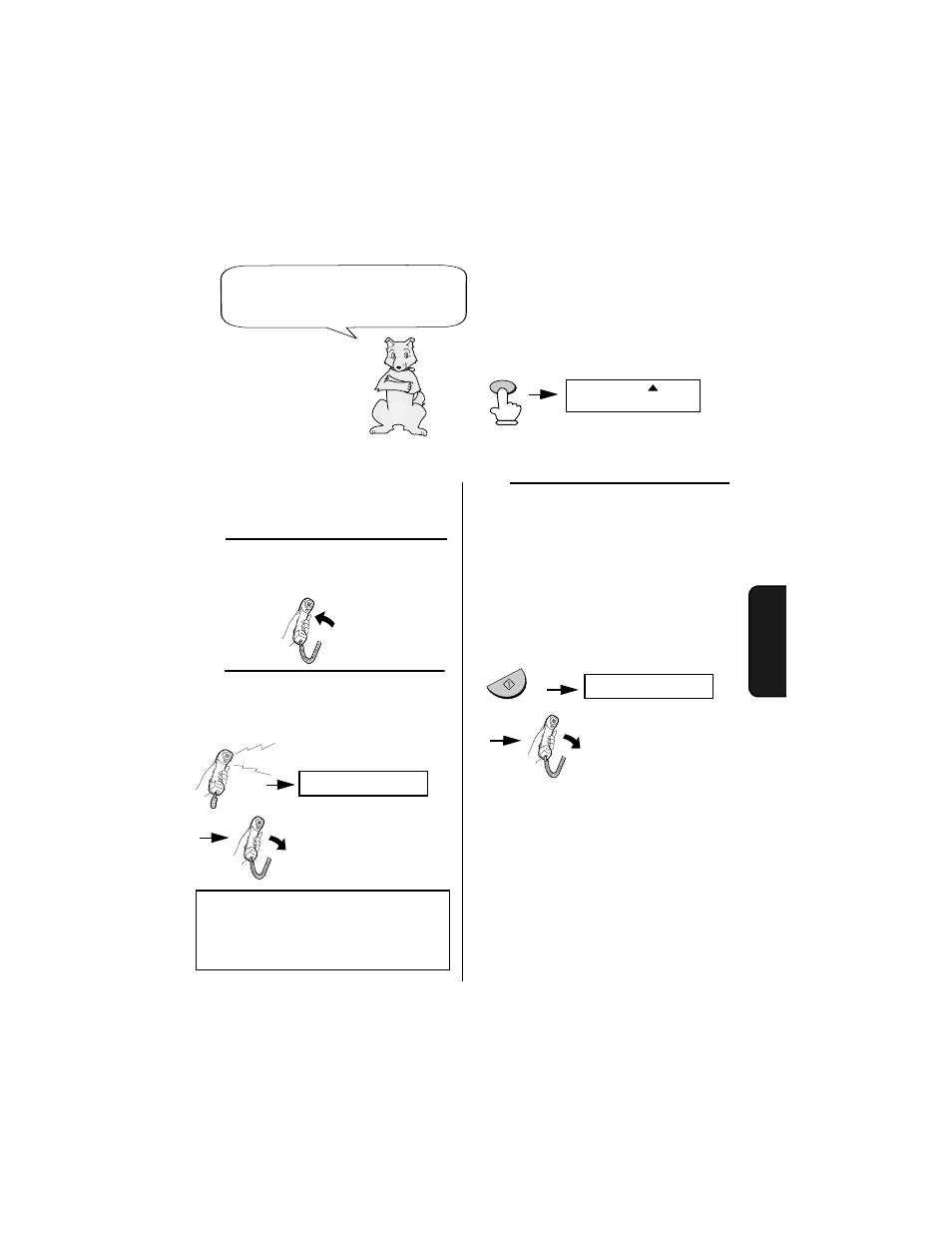 Using tel mode | Sharp UX-465L User Manual | Page 75 / 136