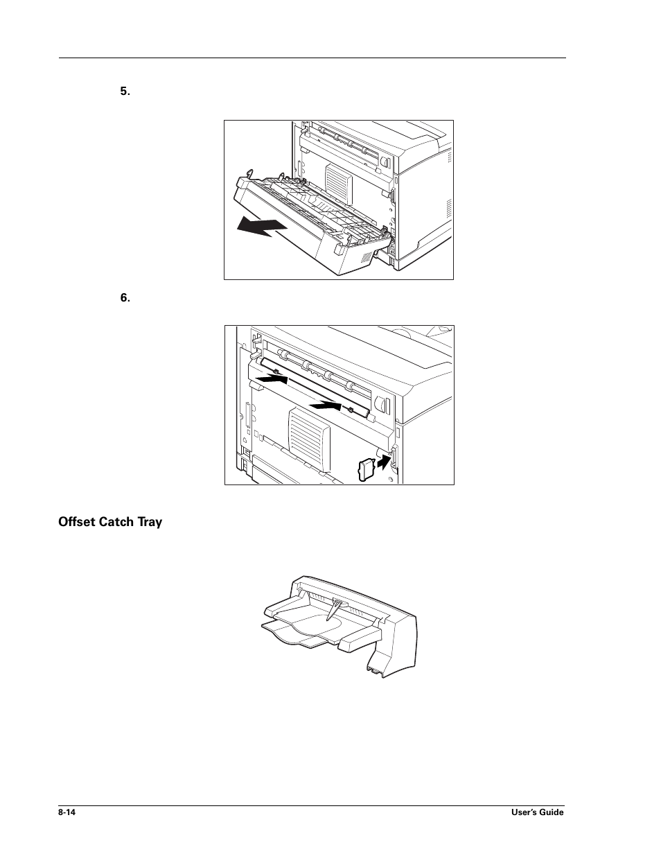 Offset catch tray, Offset catch tray -14 | Sharp DX-B450P User Manual | Page 102 / 146